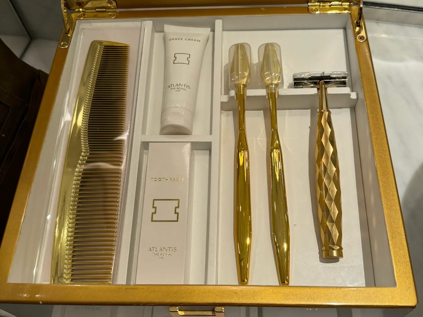 Water features at Atlantis The Royal